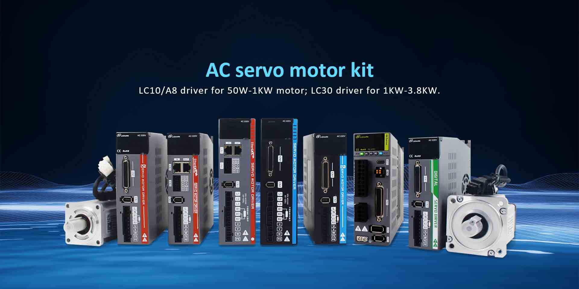 China AC-servomotordriverkit Leveranciers